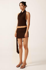 Cecilia top Brown