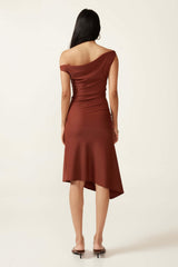 Jean midi dress