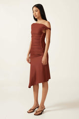 Jean midi dress