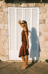 Jean midi dress